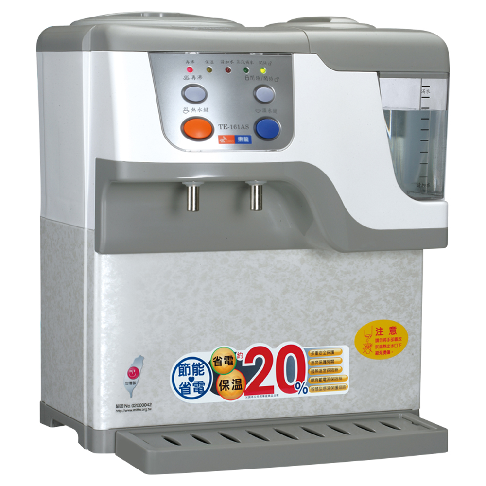 東龍 蒸汽式電動給水溫熱開飲機 TE-161AS（其他規格）