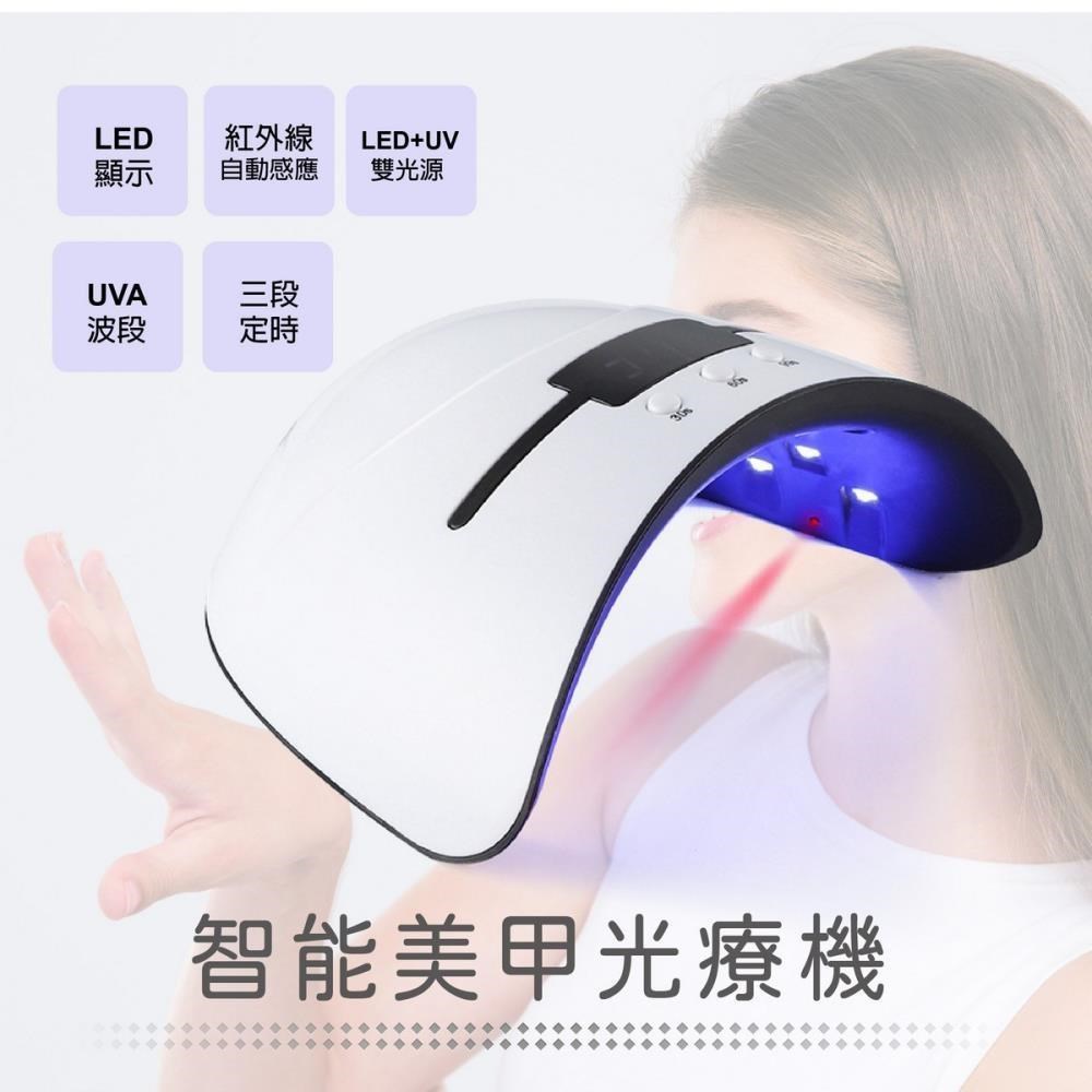 GREENON 橘能 智能美甲光療機 USB美甲燈 LED+UV雙光源 三段定時 美甲工作室 新娘秘書推薦