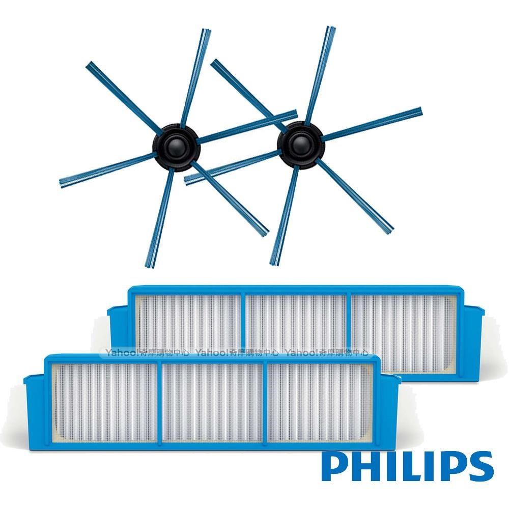 PHILIPS 飛利浦 智慧掃地機器人專用配件(濾網側刷組) FC8007