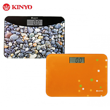 KINYO 【南紡購物中心】 智慧操控安全輕巧型電子體重計