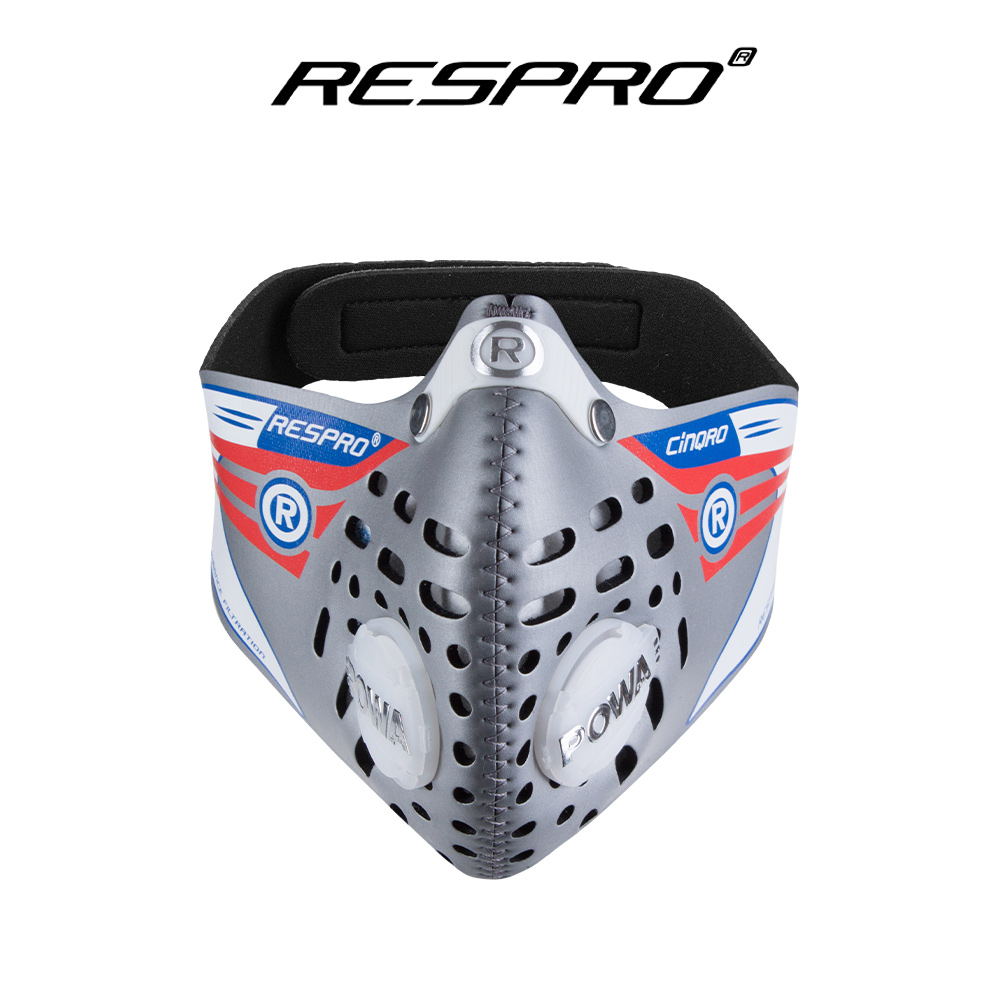 RESPRO 英國 CINQRO 運動款多重防護口罩( 銀色 )