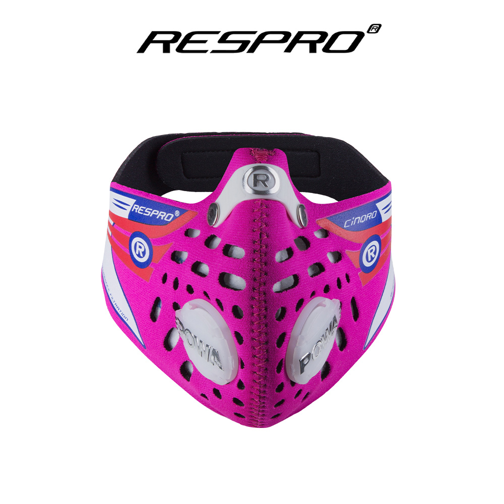 RESPRO 英國 CINQRO 運動款多重防護口罩( 粉紅 )