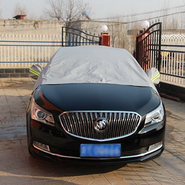 車載PEVA帶反光條加棉半罩擋