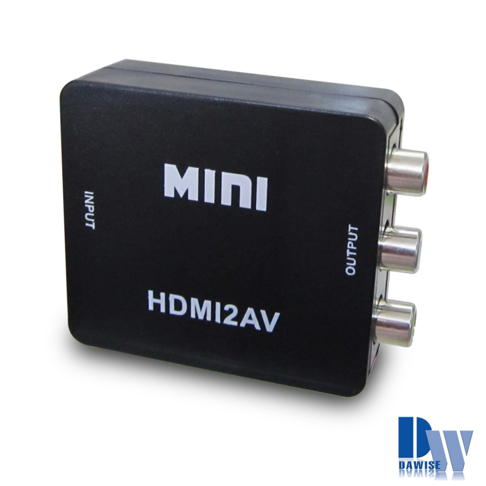 HA03高清尊爵黑 HDMI to AV影音轉換器（其他規格）