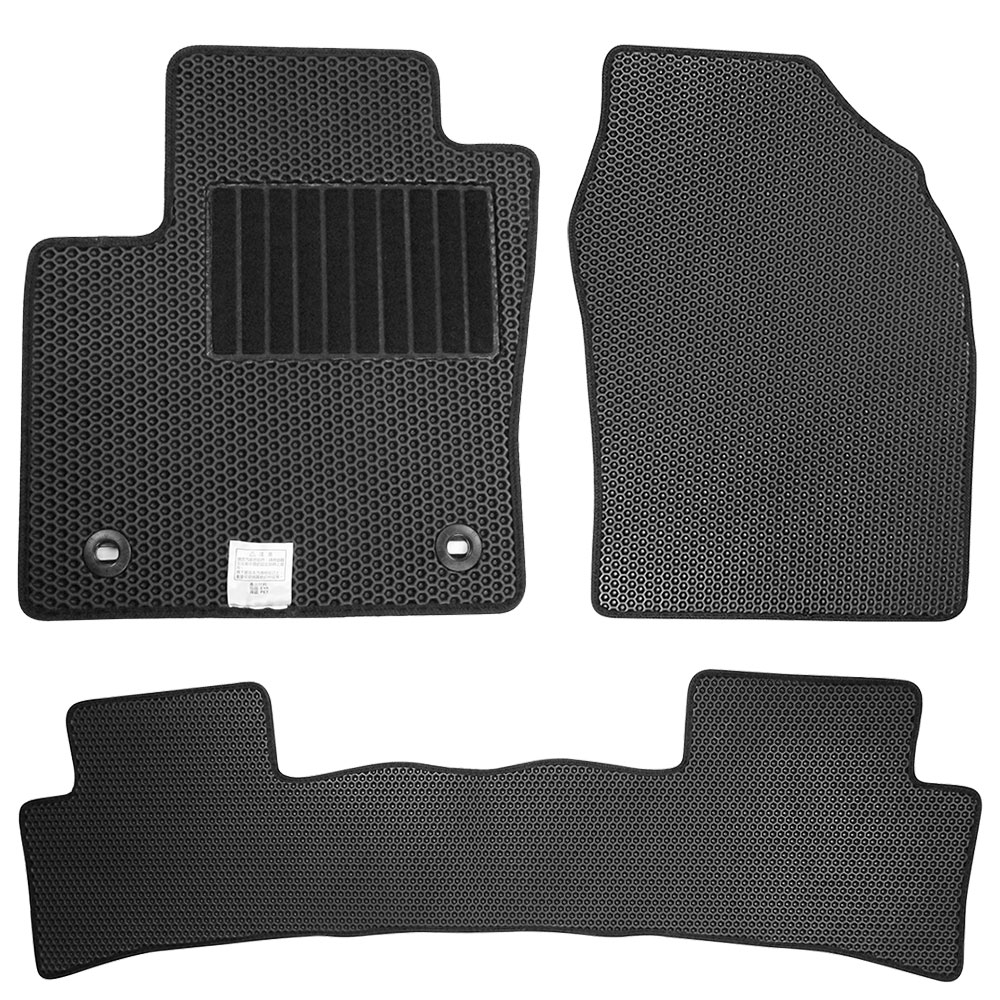 CARBUFF 車痴  汽車腳踏墊 Honda CRV 2007~2012/09 (三代)適用 / 蜂巢式防水車墊