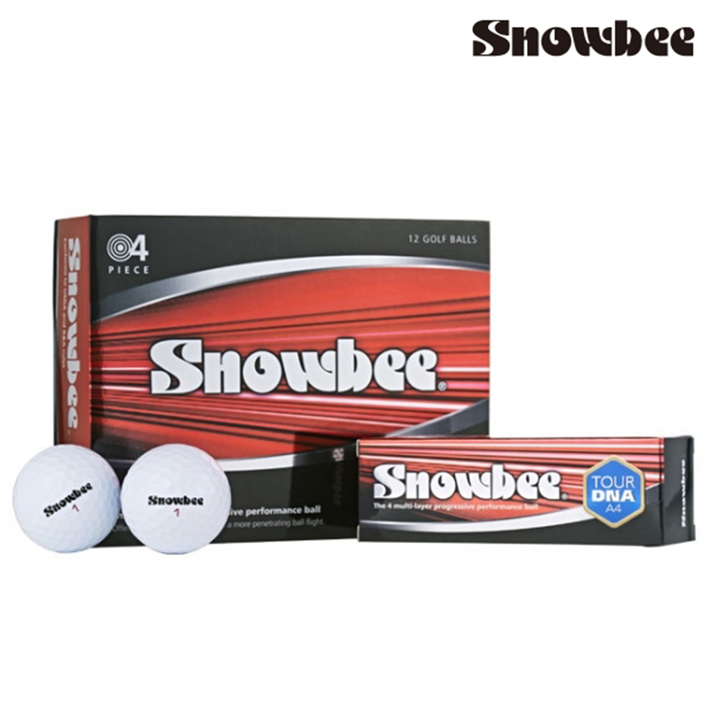 Snowbee 司諾比 Tour DNA-A4 4層複合性能球(高爾夫球 高球 最完美的的雙心雙殼設計)