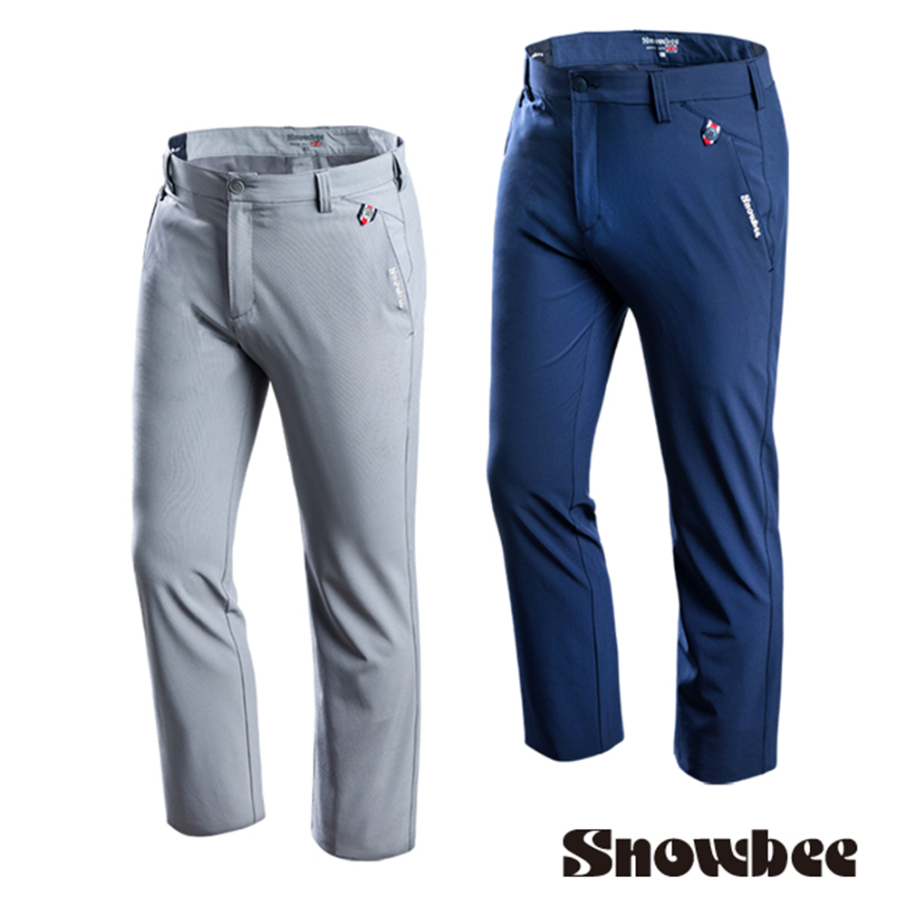 Snowbee 司諾比 Golf 高彈吸排細條紋長褲(Men)