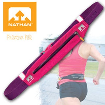 NATHAN 防潑跑步腰包_NA4801NFFP 桃紅