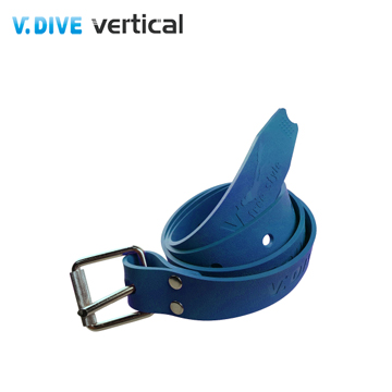V.DIVE 威帶夫 自由潛水橡膠快拆配重帶-VF- R02SB 銀藍