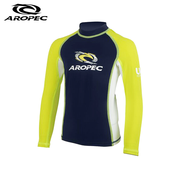 AROPEC Dazzling 耀眼兒童長袖萊克防曬衣 檸檬黃