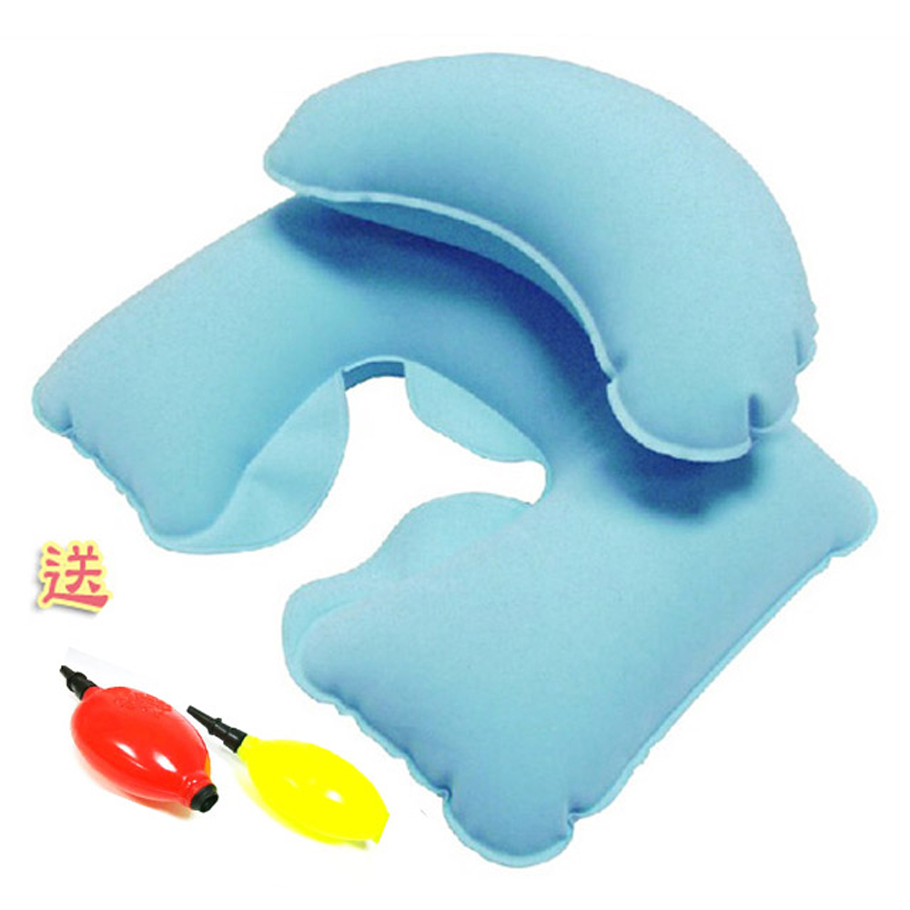 PUSH! 旅遊用品 機上枕頭 輕便枕頭 飛行頭枕S14