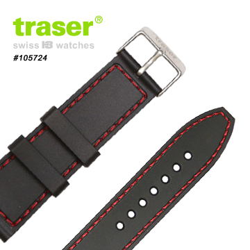 TRASER Rubber_Strap 橡皮錶帶#105724