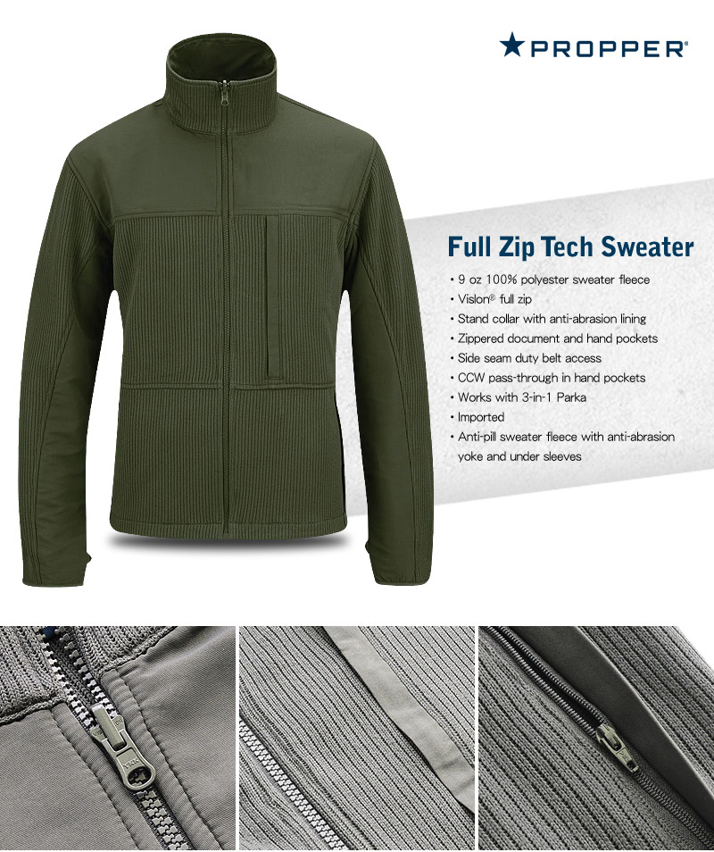 PROPPER Full Zip Tech Sweater F5437 PChome 24h