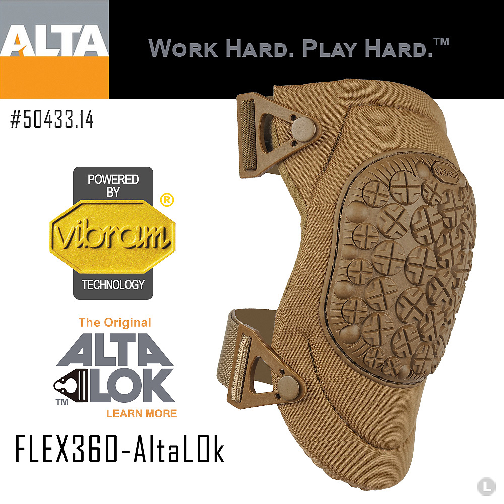 Alta FLEX360-LOk護 膝/狼棕色 #50433.14