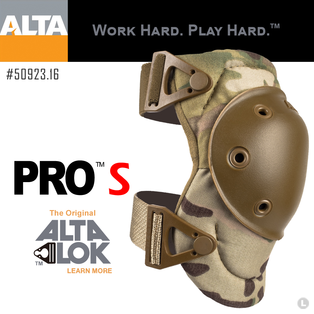 Alta PRO S-LOk護 膝/多地形迷彩 #50923.16