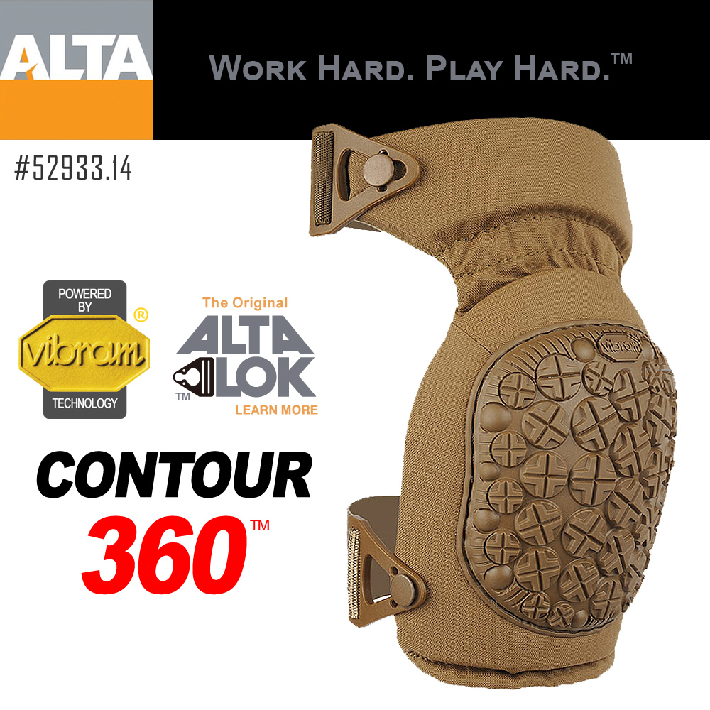 Alta CONTOUR360-LOk護 膝/狼棕色 52933.14