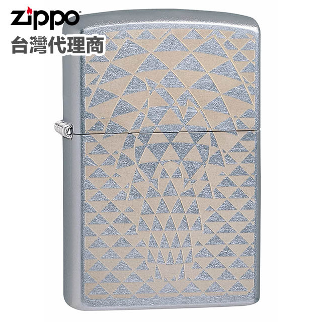 Zippo 下殺7折＊加碼送2罐燃油 Triangle Design 防風打火機