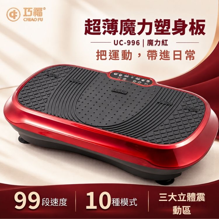 巧福 超薄魔力板 UC-996R 魔塑板/舞動機/動動機/甩脂機/律動機