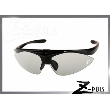 Z-POLS 視鼎 原價$1800限量下殺 數量有限【頂級3秒變色鏡片款】專業級可掀式可配度霧面黑款UV400超感光運動眼鏡,加碼贈多樣配件!(其他規格)