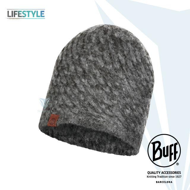 BUFF 9折!! Lifestyle BFL117881 KAREL-針織保暖帽 石墨灰