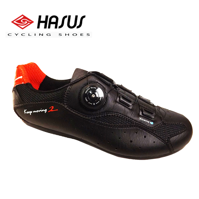 HASUS Xtreme 多功能硬底公路車鞋(非卡式) 黑
