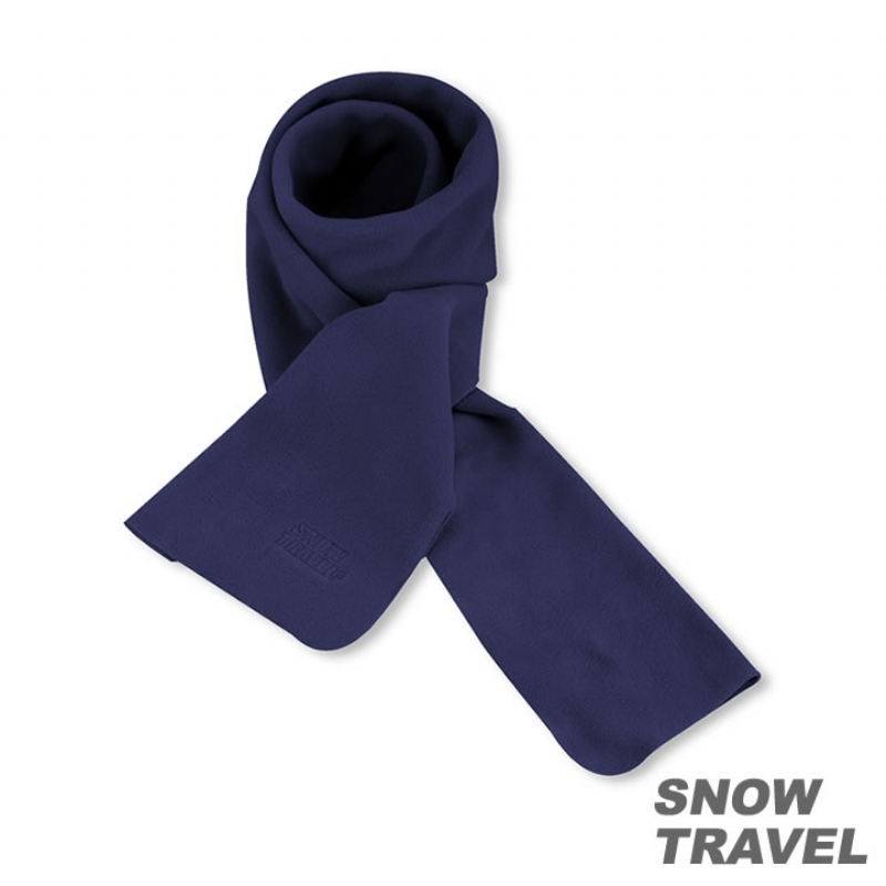 SNOWTRAVEL POLARTEC透氣保暖圍巾 (藍色)(500)