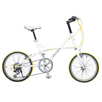 BIKEONE CycleOne 日本SHIMANO變速 鋁合金花鼓 20吋7速 時尚海豚小徑車
