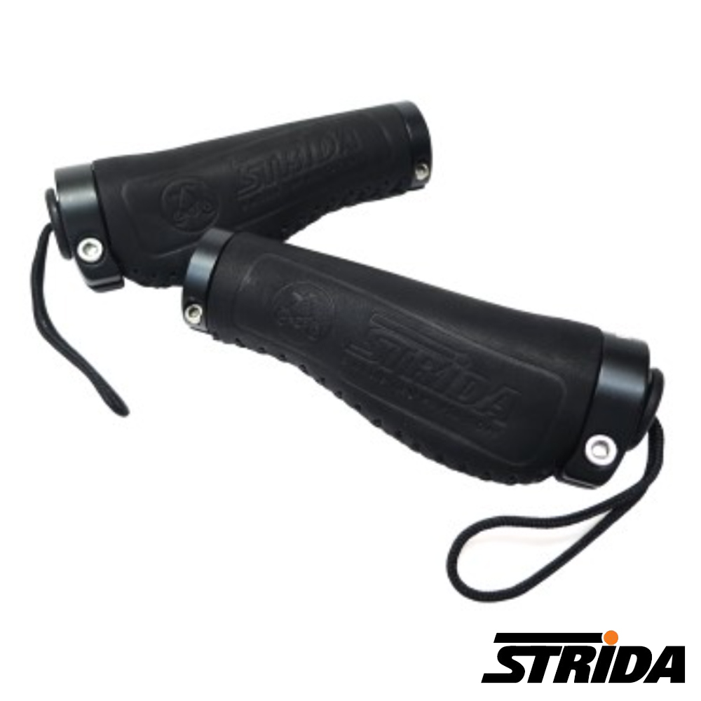 STRIDA 速立達 人因復古真皮肉球手握-黑色