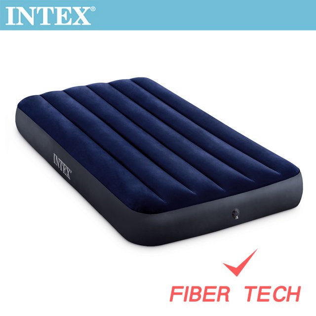 經典單人加大(新款FIBER TECH)充氣床墊-寬99cm(64757)
