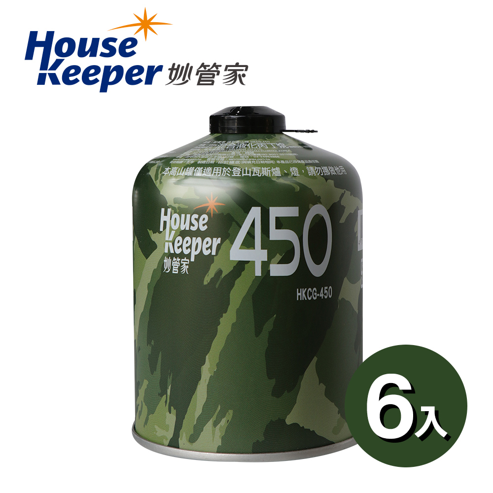 妙管家 高山瓦斯罐 450g 6入組（其他規格）