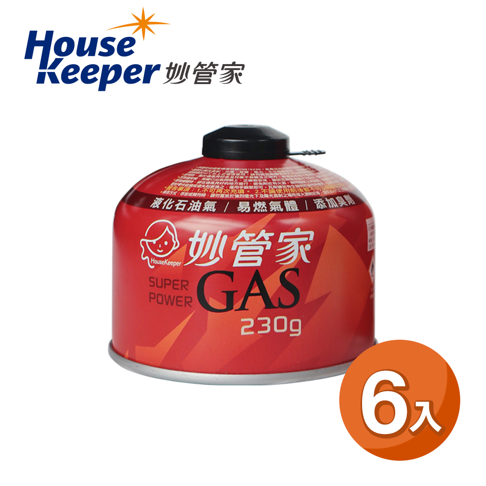 妙管家 高山瓦斯罐 230g 6入組