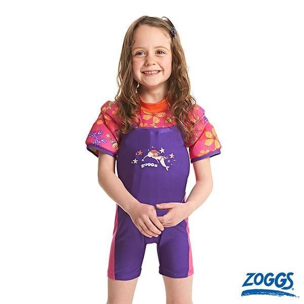 ZOGGS 【南紡購物中心】 嬰幼兒《小人魚》水翼防曬浮力連身泳衣