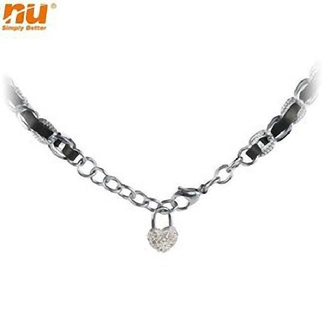 恩悠數位 NU 鈦鍺能量精品 愛琴海愛戀項圈-3 (女款)