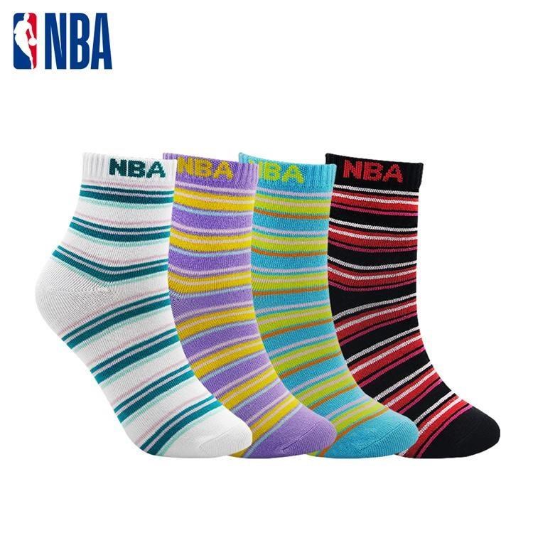 NBA 緹花中筒襪