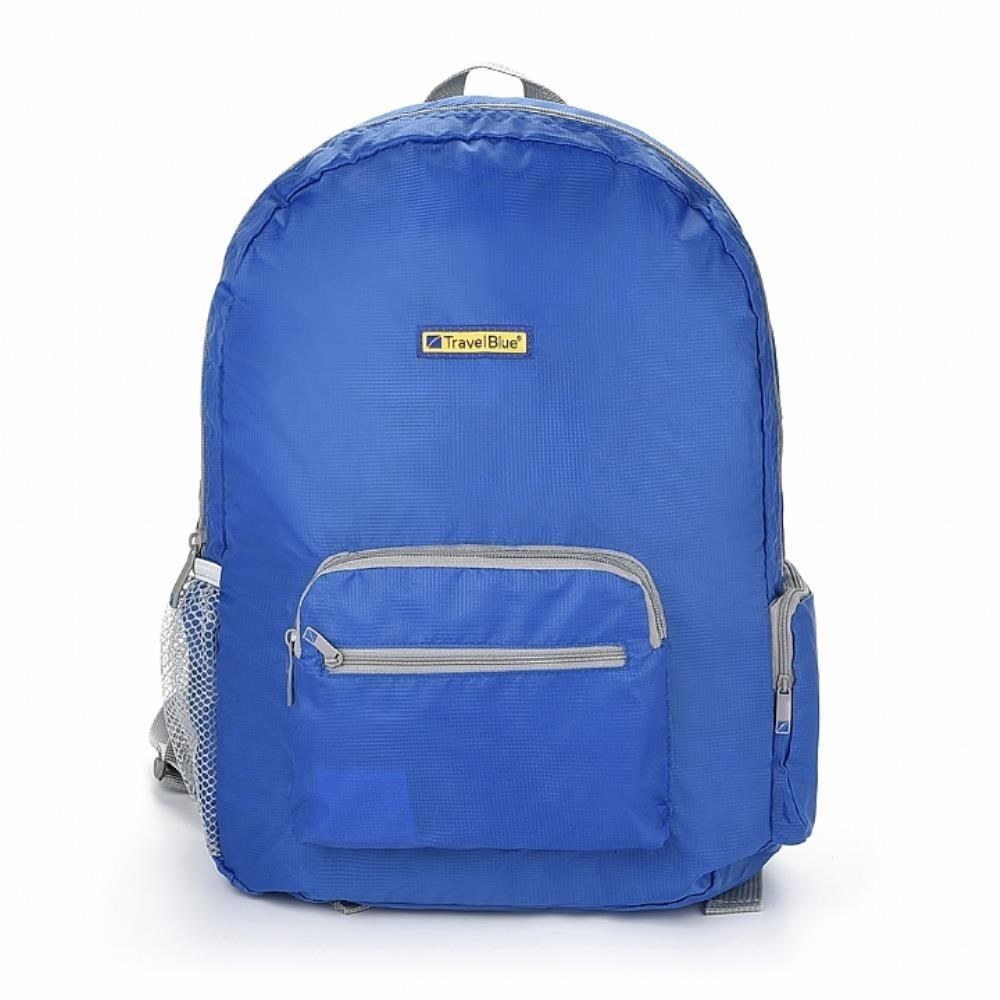 Travel Blue 藍旅 【南紡購物中心】  Foldable 輕便型摺疊背包 (20L) 藍色