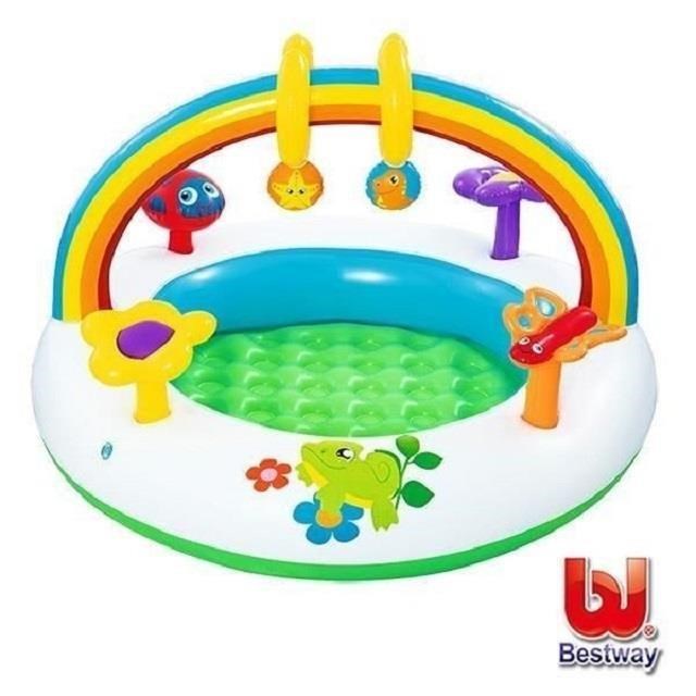BESTWAY 彩虹造型兩用戲水/遊戲池