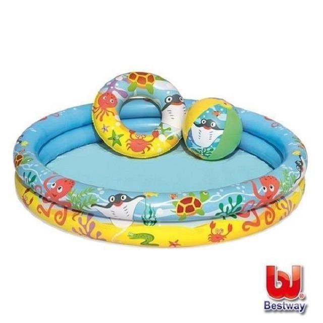 BESTWAY 海底世界戲水泳池套裝組