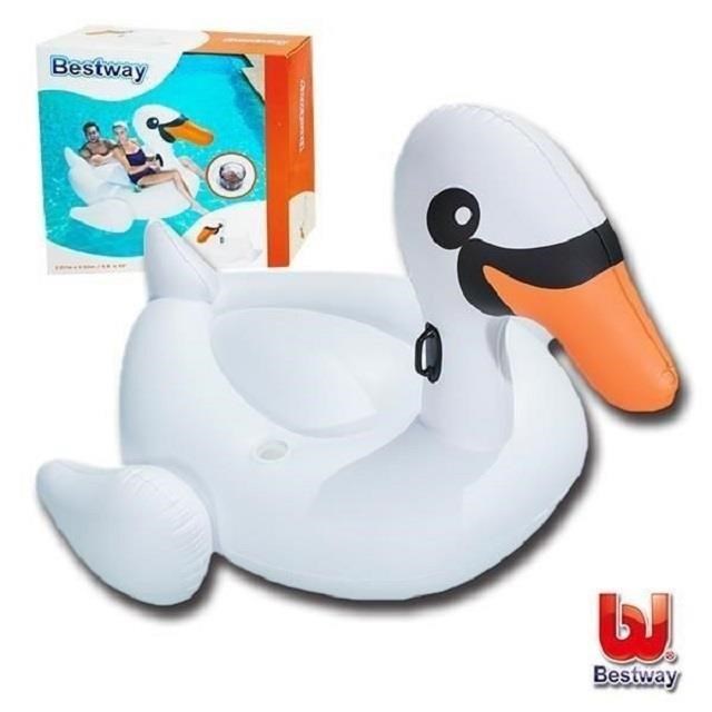 BESTWAY 巨型天鵝成人充氣騎乘/坐騎