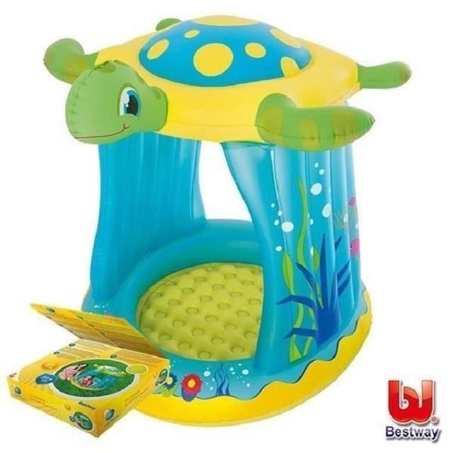 BESTWAY 抗UV烏龜造型充氣水池