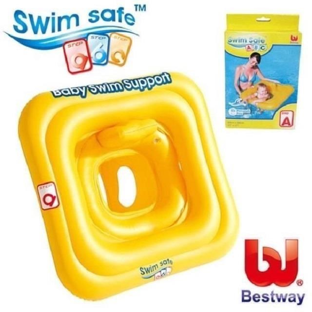 BESTWAY 27"x27"方形平衡寶寶座圈夏日戲水必備