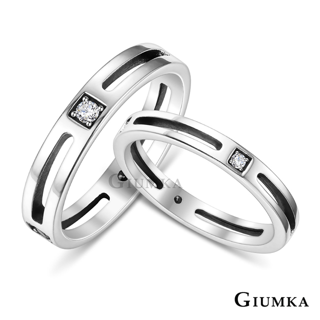 GIUMKA 幸福約定．情侶純銀戒指．情人節禮物．單個價