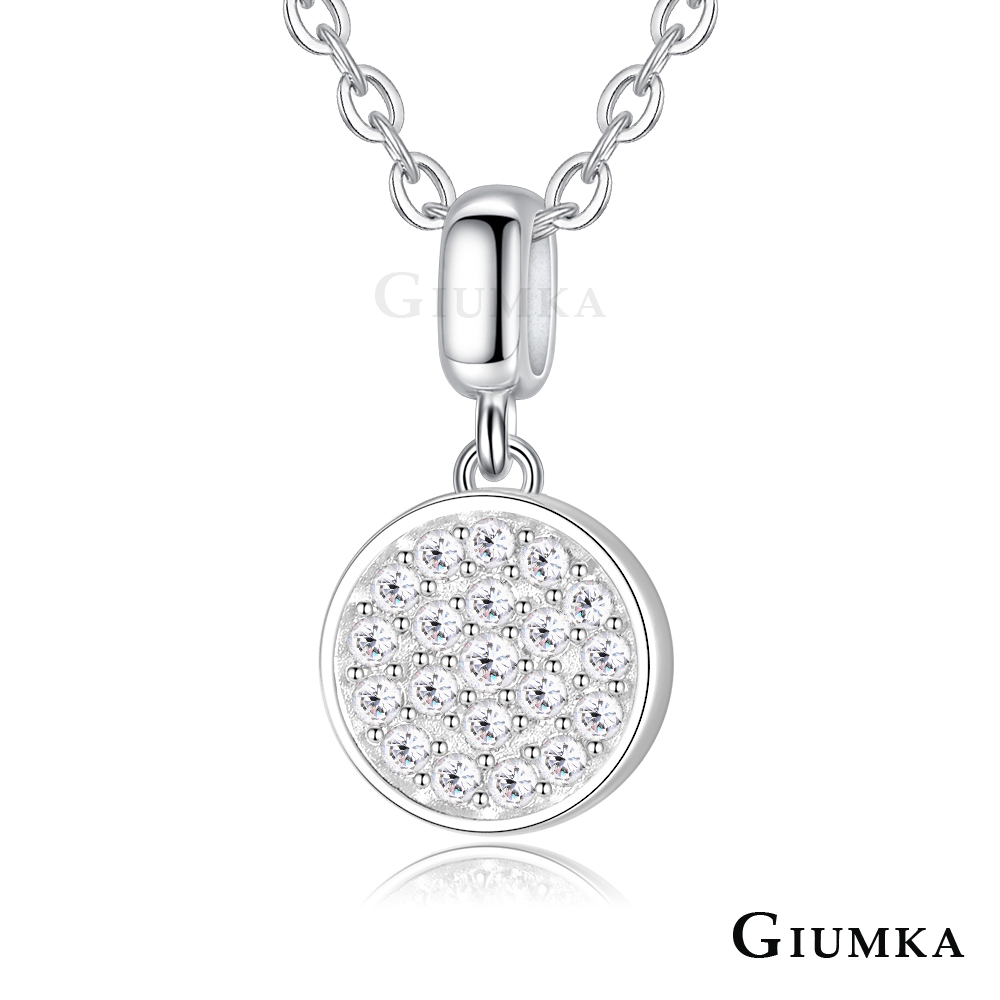 GIUMKA 純銀項鍊圓形送女生禮物幾何造型系列