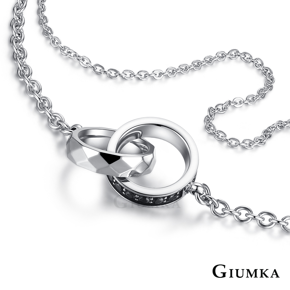 GIUMKA 手鍊雙環多切面新年禮物