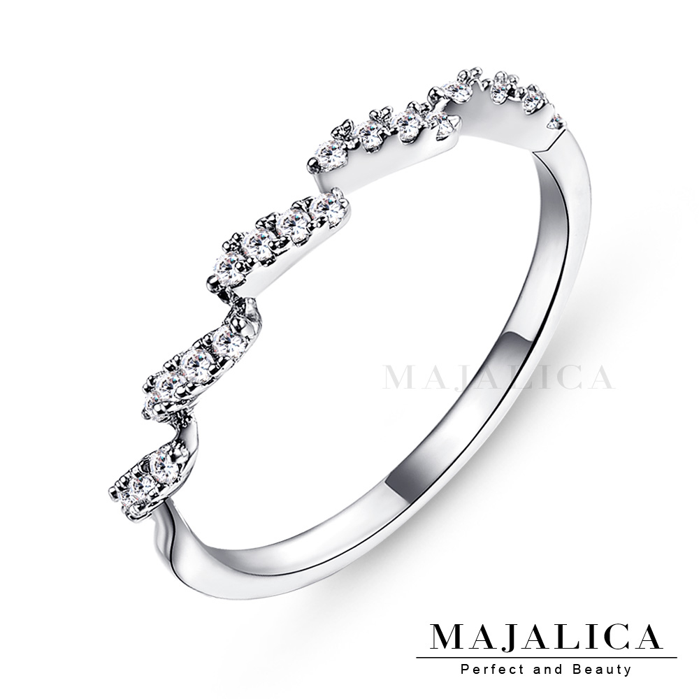 Majalica 純銀戒指防小人尾戒閨蜜禮物