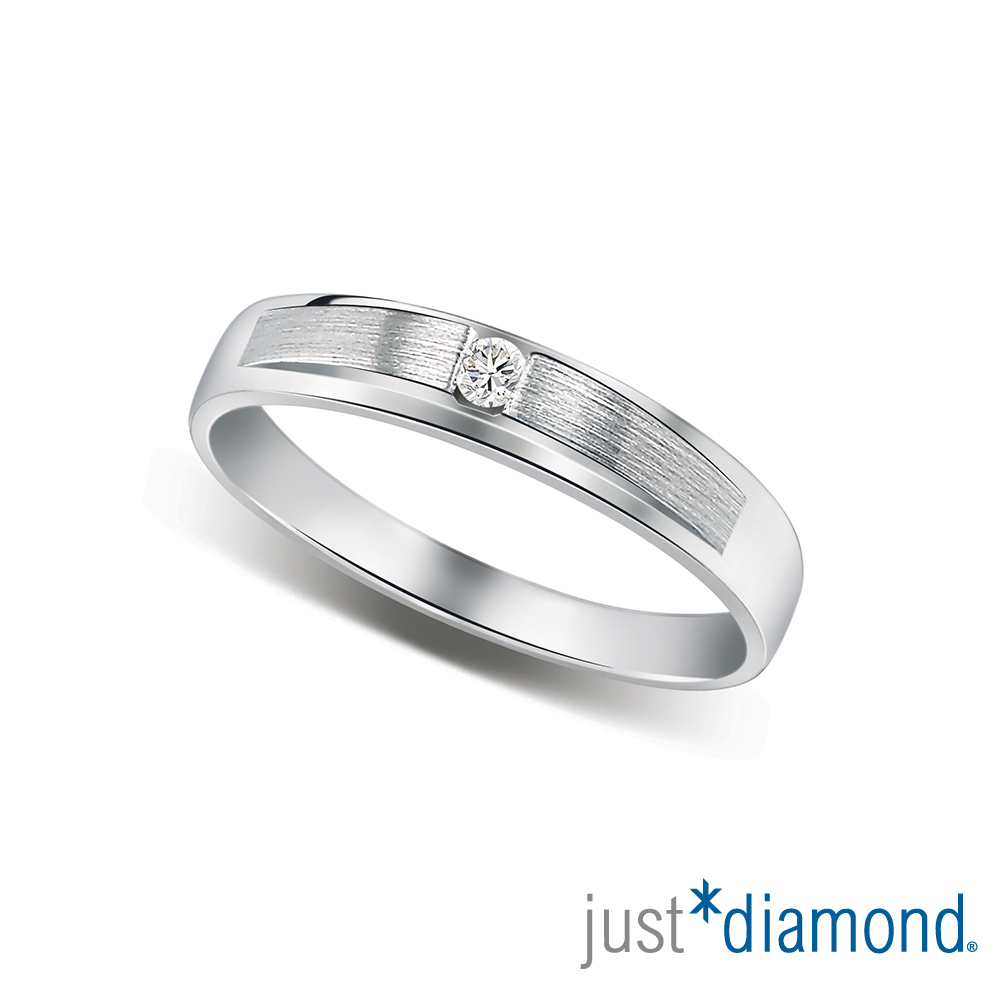 Just Diamond 鎮金店 情定永恆 18K金 鑽石戒指 (對戒-女戒)