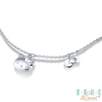 Hello Kitty HelloKitty 呢喃Kitty純銀手鍊