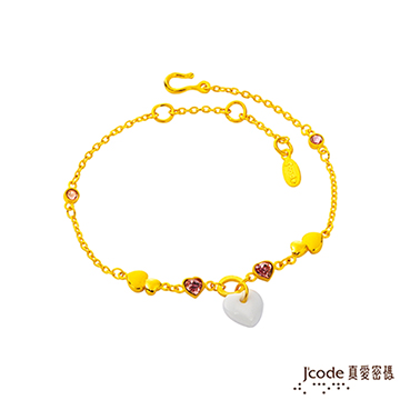 Jcode 真愛密碼 Jcode 純愛黃金/白瑪瑙手鍊
