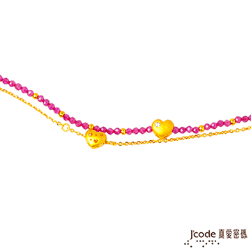 Jcode 真愛密碼 兩心相伴/石英手鍊-雙鍊款