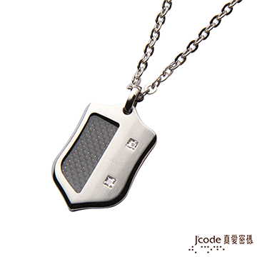 Jcode 真愛密碼 Jcode 征服白鋼項鍊