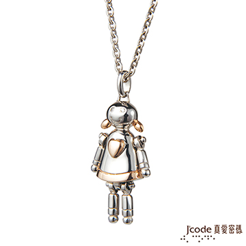 Jcode 真愛密碼 Jcode 安琪拉白鋼項鍊